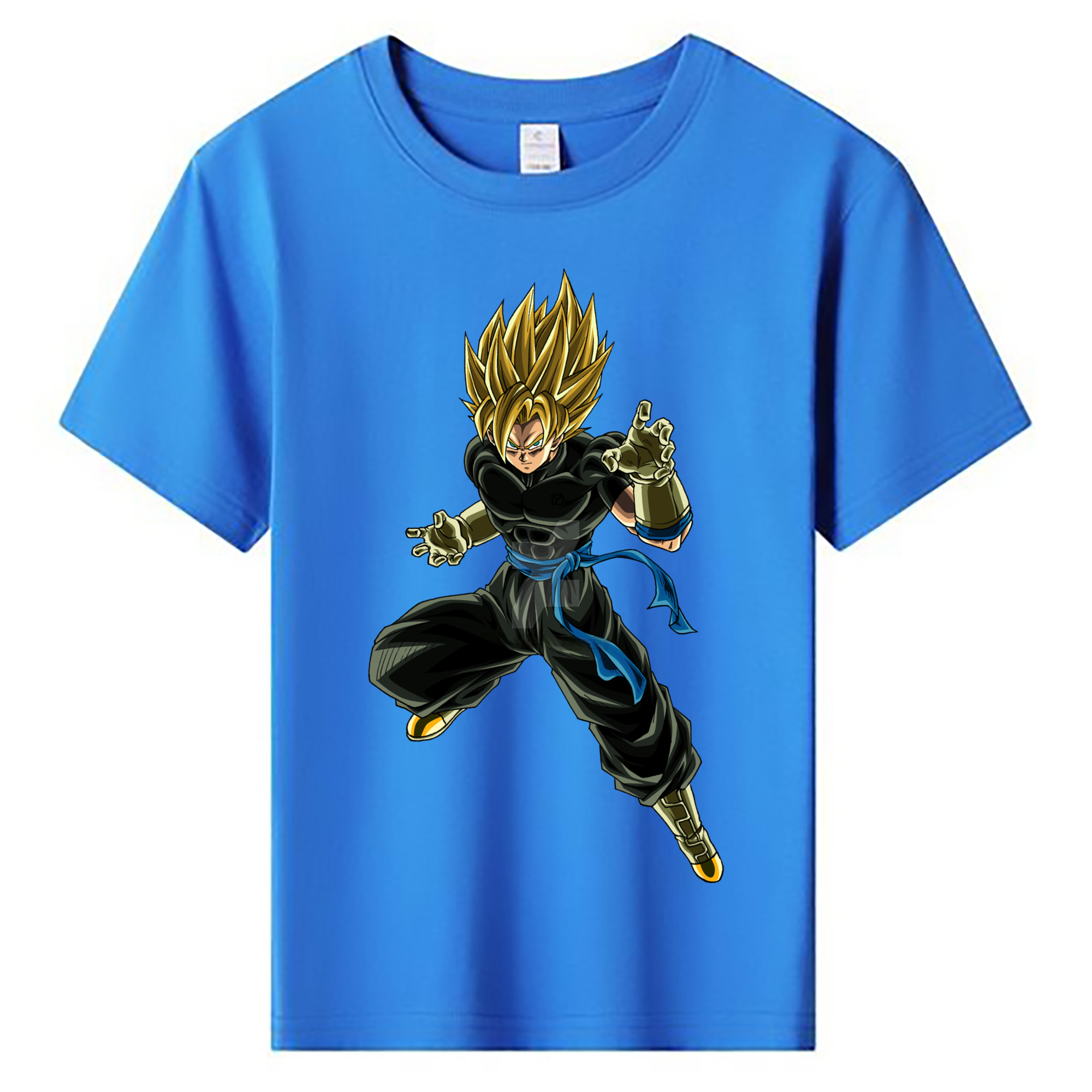 （画像用） ドラゴンボール ベジット DRAGON BALL Vegetto 綿100％キッズTシャツ（フロントプリント）